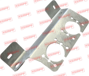 Preview: 25469 Kempf Halter f. Elektroausr., f. 3x Steckdose, links